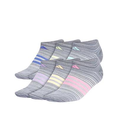 Adidas Womens Superlite No Show Socks 6 Pairs
