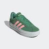 Sneaker ADIDAS SPORTSWEAR "VL COURT BOLD", Gr. 42, grün (preloved grün, pink spark, ivory), Leder, Synthetik, sportlich, Schuhe, Design auf den Spuren des adidas Gazelle Bold, Topseller