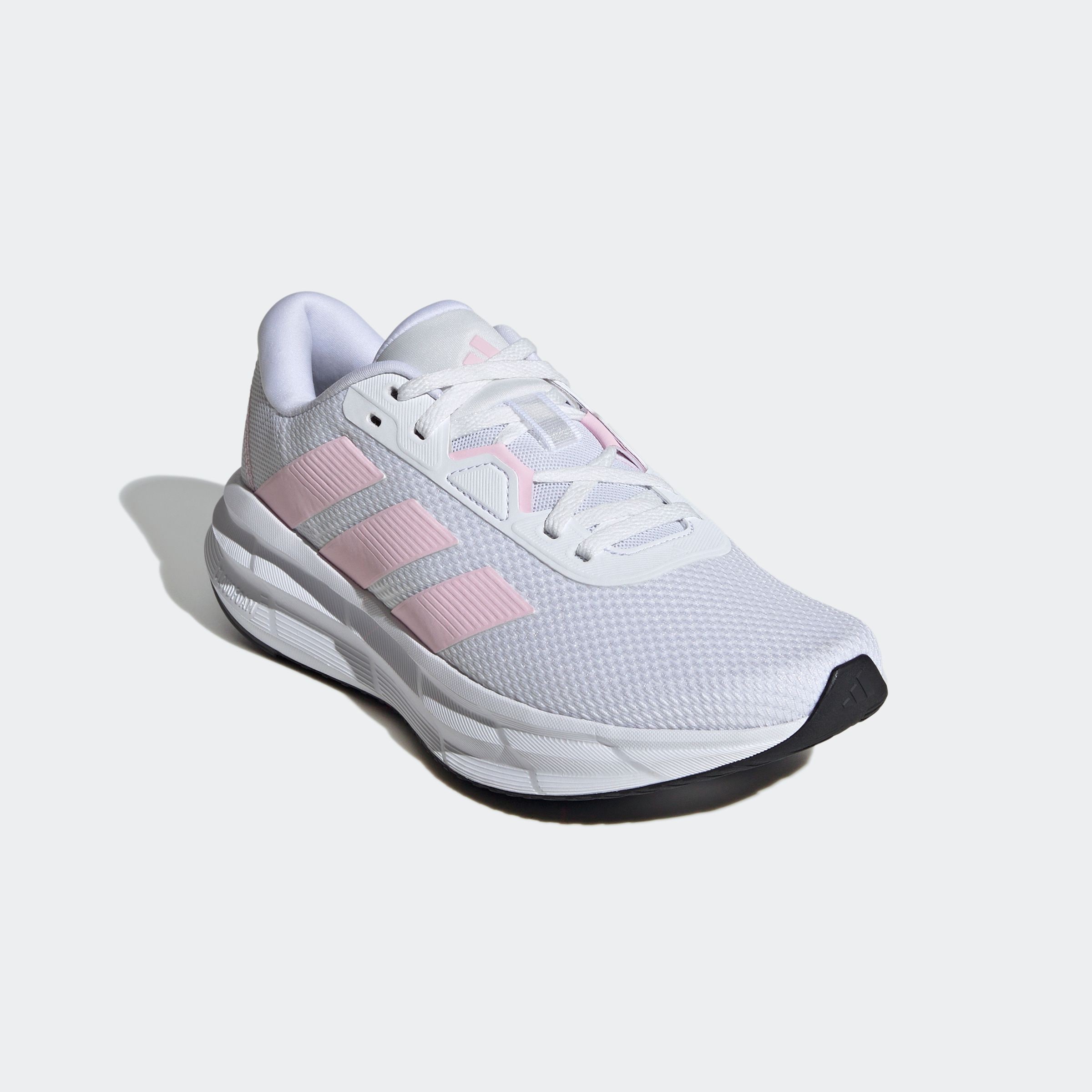 Laufschuh ADIDAS PERFORMANCE "GALAXY 7", Gr. 41, pink (cloud weiß, clear pink, core schwarz), Synthetik, Textil, Sportlich, Schuhe