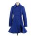 Kate Spade New York Wool Coat: Blue Jackets & Outerwear - Women's Size Small