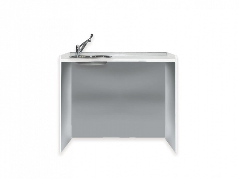 Piano di lavoro 106 cm - lavello a sinistra