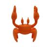 Crab Silicone Utensil Rest - Red Crab Spoon Holder, Heat-Resistant Spoon Utensil Holder Clip, Kitchen Grill Utensil Holder, Silicone Spoon Rest for Stove Top Creative Kitchen Gifts