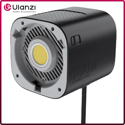 Ulanzi LT026 100W COB Video Light 5600K Seamless Dimming Control Photography Light for LiveStreaming