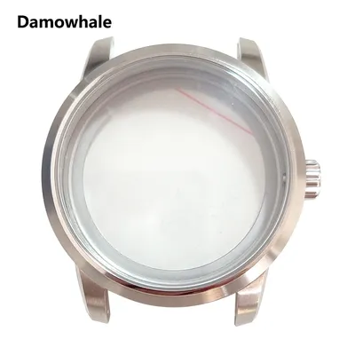 tourbillon movement case stainless steel transparent bottom diameter 44mm thickness 14.5mm dial size 37mm
