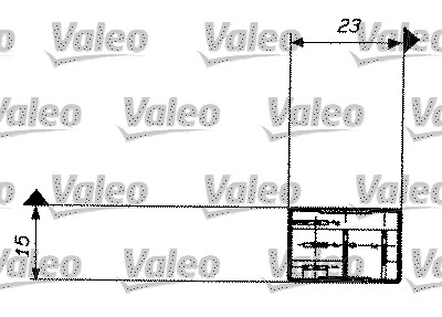 VALEO Relais, Arbeitsstrom 12V 643824 Image