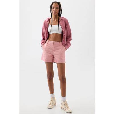 Gap Womens Pink 4" Chino Shorts - Pink