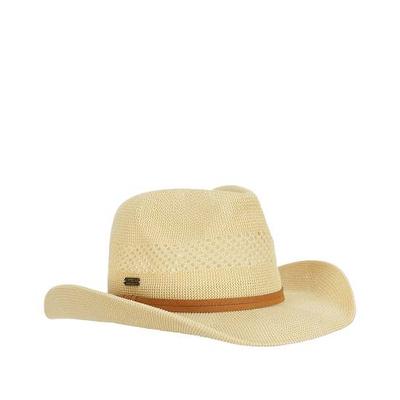 Sun N Sand Womens Paperstraw Western Hat With 3.25 Inch Brim