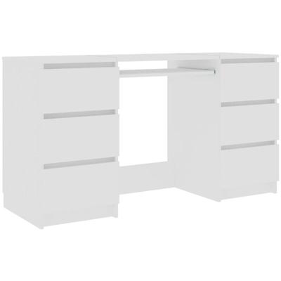 Computertisch,Schreibtisch Weiß 140x50x77 cm Holzwerkstoff vidaXL