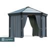 Canopia Set Di Tende Esagonali Per Gazebo Monaco / Roma 2.3X2.2 m