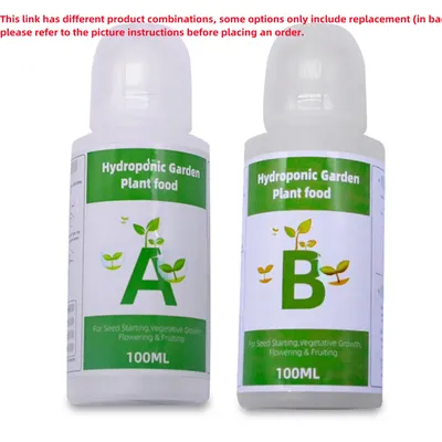 Fertilizer AB Two Part Set Hydroponic Garden Plant Food Plant Fertilizer For Flowers Vegetables