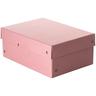 Falken 22001896 PURE Box Pastell DIN A5, Füllhöhe 100 mm - Pink