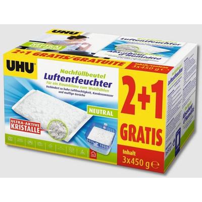 UHU - 47135 Luftentfeuchter Nachfüllbeutel 3x450g