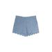 J. by J.Crew Shorts: Blue Damask Bottoms - Women's Size Small
