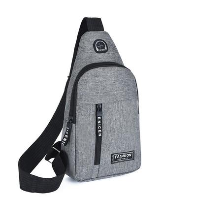 2023 New Chest Bag Men's Fashion Trend Oxford Cloth Single Shoulder Backpack Korean Casual Waterproof Single Shoulder Messenger Bag