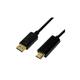 Logilink - Cavo Convertitore DisplayPort 1.2 a hdmi 1.4 m/m 5m
