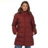 Levi's Womens Levis Hooded Midi Jacket in Wine - Size 10 UK | Levi's Sale | Discount Designer Brands