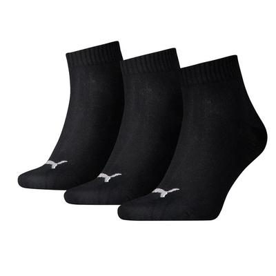 Puma 3-Pack-Herren Black Shoe Liner Socken Image