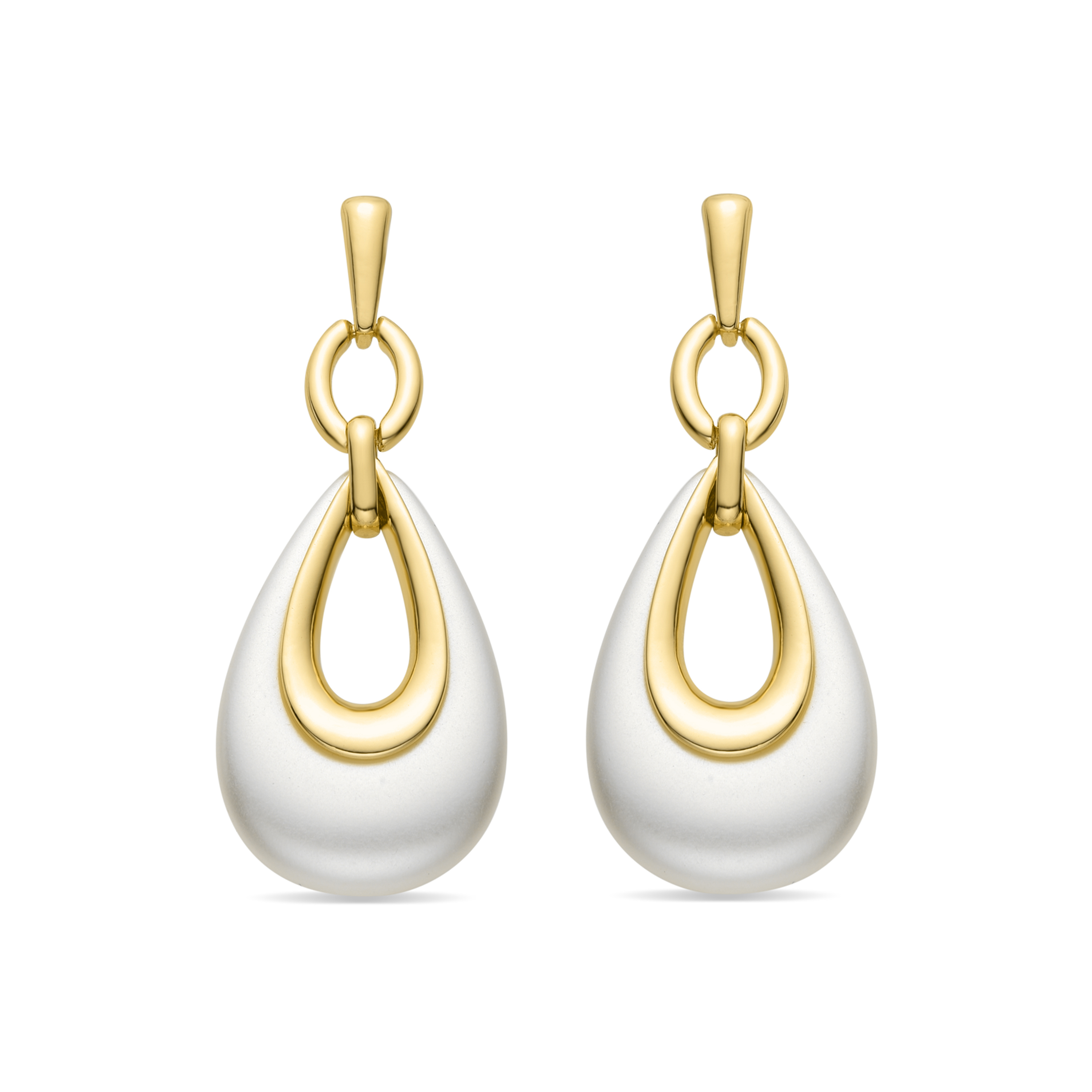 Luxenter-Ohrringe aus 18k Gelbgold - Humola Image