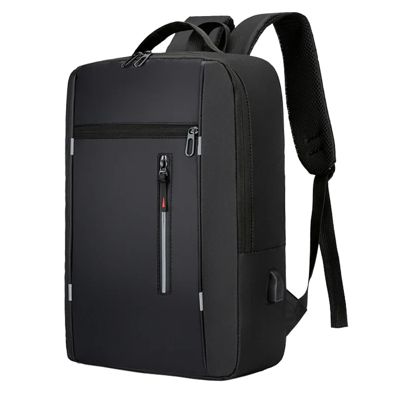Sac à dos d'affaires étanche pour hommes, sacs à dos d'école USB, sac à dos pour ordinateur portable de 15.6 pouces, sacs à dos de grande capacité pour hommes