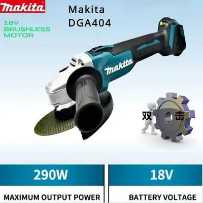 Makita18vpower tools DGA404 Cordless Grinder 125mm 18V Power Tools Electric Grinder Angle Grinder