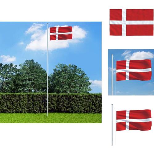 Flaggen & Windsäcke - Living Flagge Dänemarks 90 x 150 cm