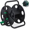 Schlauchtrommel, für 30 m 1/2' Schlauch, Stahl, Kunststoff, Schlauchhalter, hbt: 38 x 42 x 31 cm,
