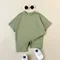 Baby Boy Basic Romper Summer Newborn Infant Baby Clothes Wear Infant Short Sleeve Jumpsuit Ribbed