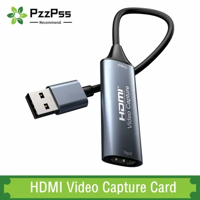 HDMI Video Capture Card 4K 30Hz HDMI to USB 2.0 USB 3.0 USB-C Video Grabber Box For Macbook PS4 PC
