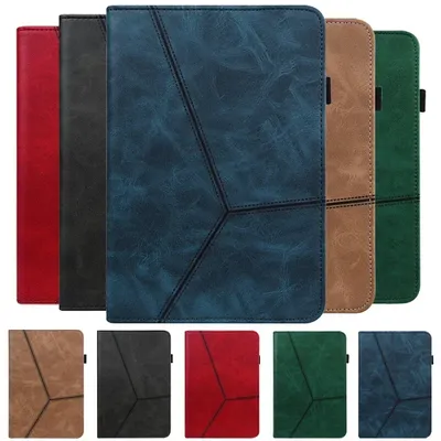 Tablet Funda For iPad 10 2 Case Luxury Leather Wallet Stand Tablet For iPad 10.2 9.7 Air 2 Mini 7 6
