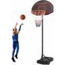 Canestro da Basket per Bambini, Set da Basket Portatile Regolabile da 160-210 cm, Basket Esterno