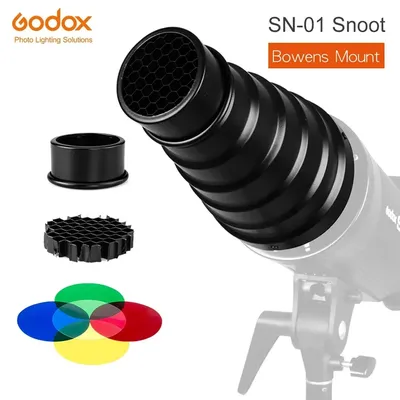 GODOX SN-01 Bowens Mount large Snoot Photography Studio Flash light Fittings Accessories For Godox