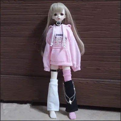 30/45/60cm Doll's Clothes Suit for 1/6 1/4 1/3 Bjd Doll Sweater Leg Sets Girl Toys Dress Up Play