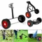 Lawn Mower Support Wheel Adjustable 26 to 28 mm Lawn Mower Brush Cutter Auxiliary Wheel Garden Tools