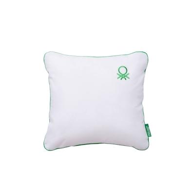 Benetton - Kissen 45x45cm 300Gr 100% Baumwolle Weiß Tevere