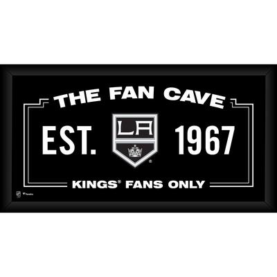 Gerahmte Fan-Cave-Collage der Los Angeles Kings, 25,4 x 50,8 cm Image