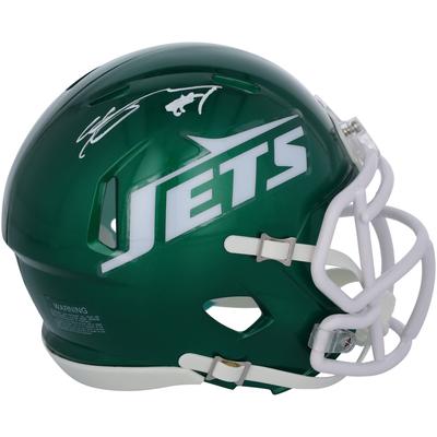 Ahmad Sauce Gardner New York Jets signierter alternativer Tribute Speed Mini-Helm 2023 Image