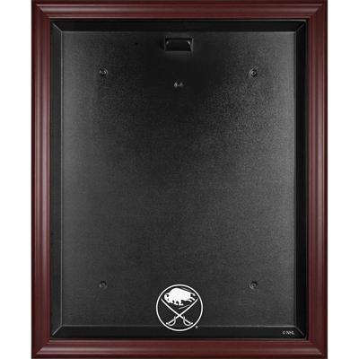 Vitrine mit Logo-Trikot der Buffalo Sabres (2020-heute) aus Mahagoni mit Rahmen Image