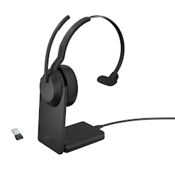 Jabra 25599-889-989, Verkabelt & Kabellos, Büro/Callcenter, 20 - 20000 Hz, 79 g, Kopfhörer, Schwarz Image