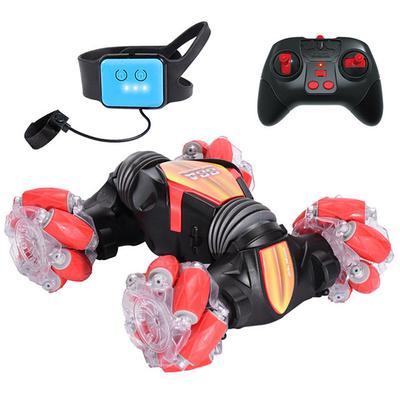 2.4G 4WD Gesture Sensing Car Remote Control Stunt Car 360 All-Round Drift Twisting Off-Road Dancing Vehicle Kids Toys W/ Lights