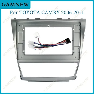 10.1 inch Car Radio Fascia Panel for Toyota Camry 2006-2011 stereo dash Frame