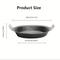 TEMU 1pc Handmade Non Coated Cast Iron Wok, Non-stick Frying Pan, Pancake Pan, Cast Iron Grill And Roasting Pan, Suitable For Indoor Cooking Outdoor Camping 36cm