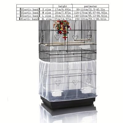 1pc Bird Cage Cover, Parrot Cage Net, Bird Cage Cloth Accessories, Parrot Pet Bird Supplies