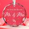 TEMU Wedding Gifts - Mr And Mrs Gifts - Wedding Gifts For Couples 2024, Wedding Gifts For Couple, Wedding Gifts For Bride - Future Mr And Mrs Gifts - Bridal Shower Gifts - 1st Married Glass Ornament