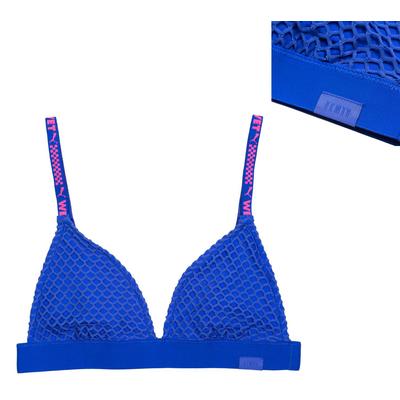 Puma x Fenty Triangle Blue Bikini Top - Frauen Image