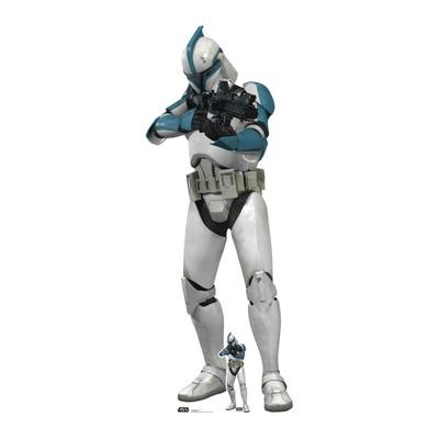 Figurine en carton – Stormtrooper - Armure clone Phase 1 - Star Wars - Haut 190 cm