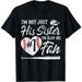 I m Not Just His Sister I m His Number One Fan Baseball Cute T-Shirt