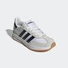 Sneaker ADIDAS SPORTSWEAR "RUN 70S 2.0", Gr. 41, schwarz-weiß (cloud weiß, core schwarz, grau one), Leder, Textil, sportlich, Schuhe, inspiriert vom Design des SL72