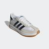 Sneaker ADIDAS SPORTSWEAR "RUN 70S 2.0", Gr. 40, schwarz-weiß (cloud weiß, core schwarz, grau one), Textil, Leder, sportlich, Schuhe, inspiriert vom Design des adidas SL72