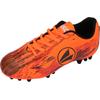 Fußballschuh JAKO "J-SFG Stepover", Gr. 31, orange (neon orange, jet schwarz), Synthetik, mehrfarbig, sportlich, Schuhe, für Rasen