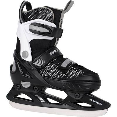 TEMPISH Kinder Eishockeyschuhe Kinderschlittschuh GOKID ICE - verstellbar - Jr., Größe 29-32 in schwarz-weiß